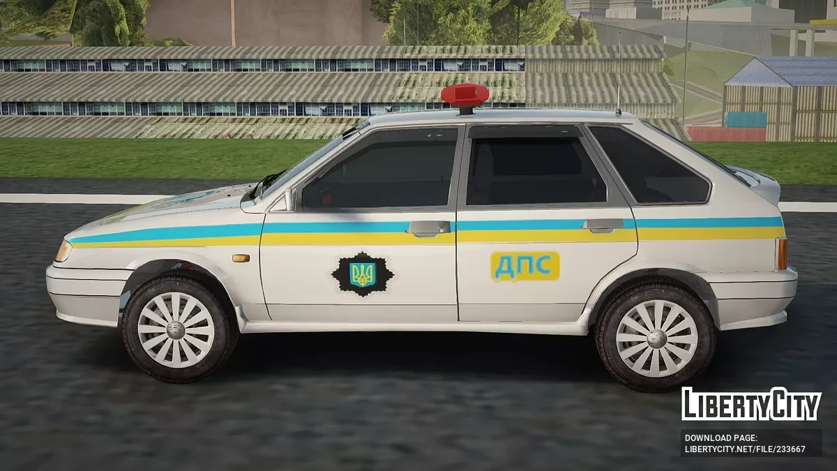 ВАЗ 2114 ДПС Украины (AVS) / GTA San Andreas