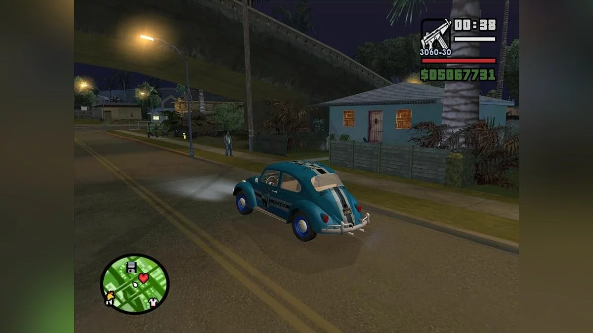 Coordenadas - VW Fusca Gremio / GTA San Andreas