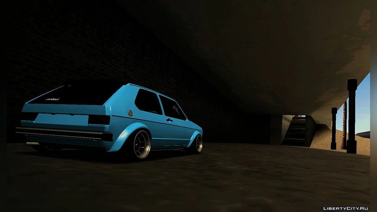 Volkswagen Golf Mk1 Euro / GTA San Andreas