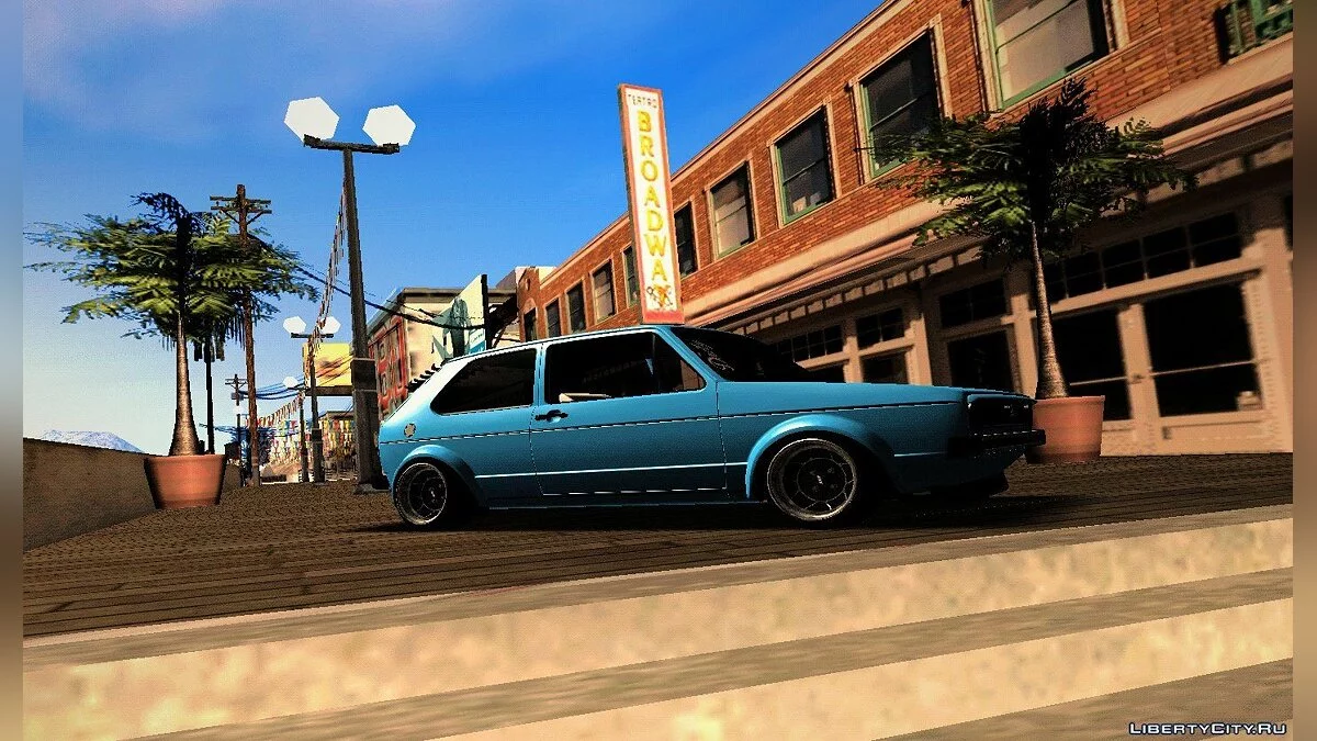 Volkswagen Golf Mk1 Euro / GTA San Andreas