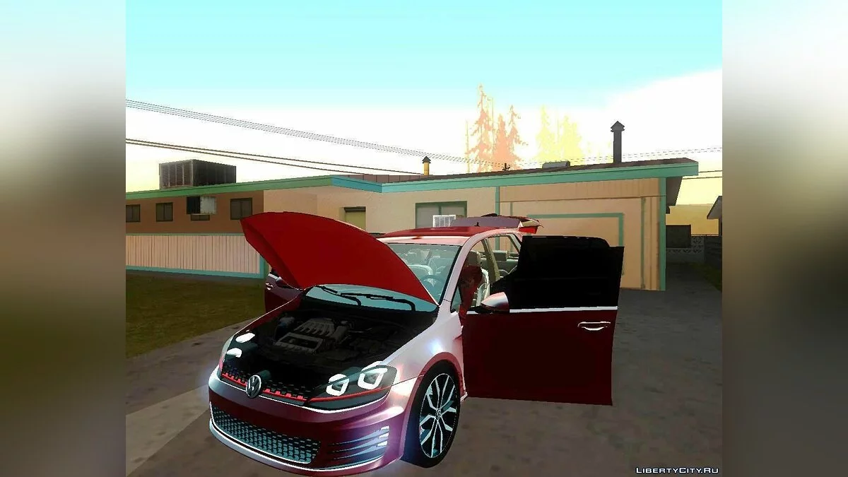 2014 Volkswagen Golf Mk7 / GTA San Andreas