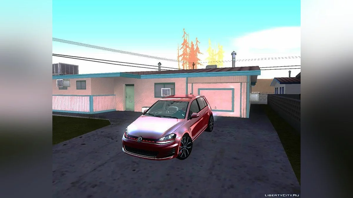 2014 Volkswagen Golf Mk7 / GTA San Andreas