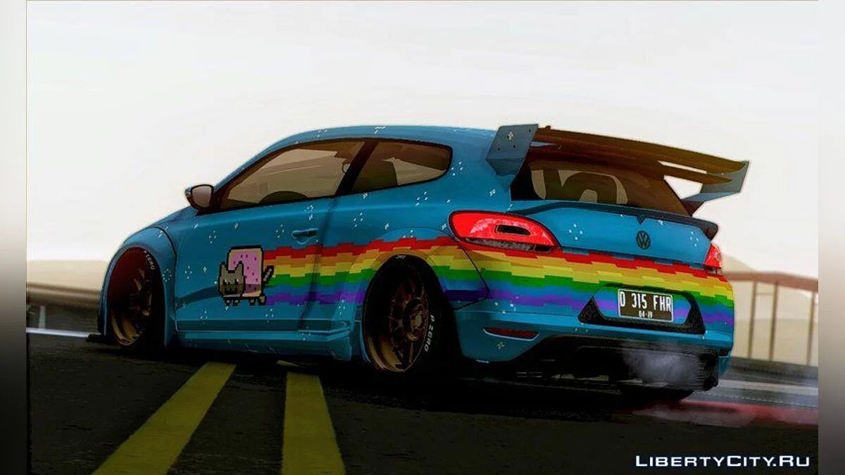 Volkswagen Scirocco R Ngasal kit / GTA San Andreas