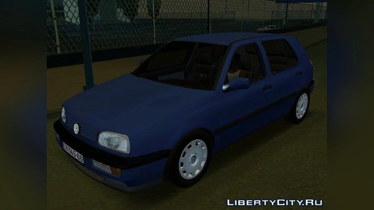 Volkswagen Golf Mk3 Fünftürer / GTA San Andreas