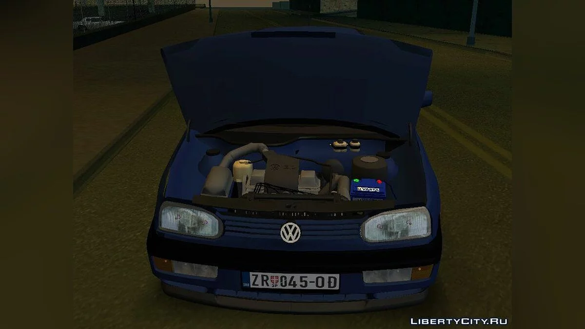 Volkswagen Golf Mk3 Fünftürer / GTA San Andreas