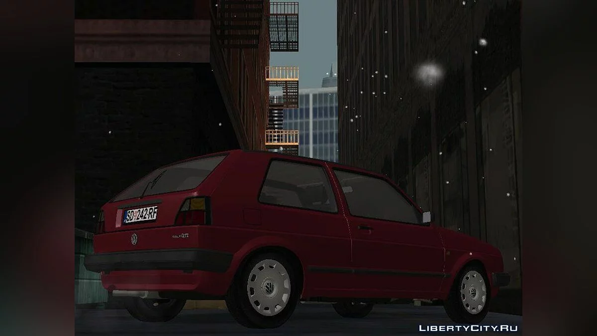 Volkswagen Golf Mk2 Stock / GTA San Andreas