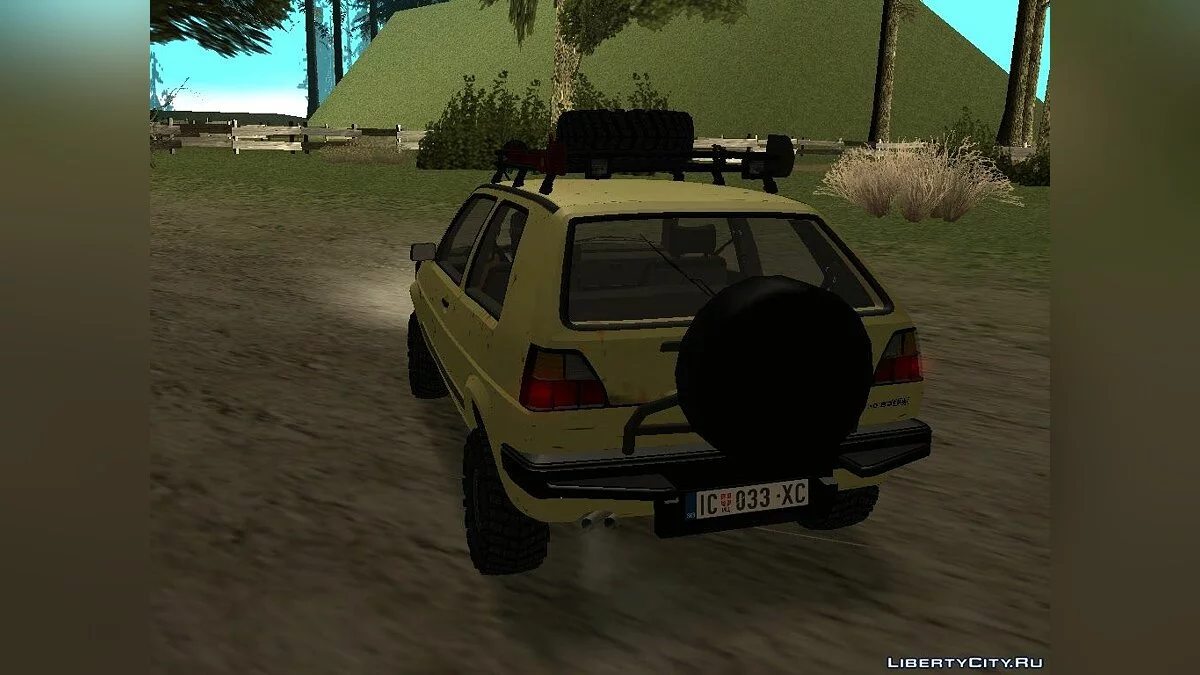 Volkswagen Golf Mk2 Country / GTA San Andreas