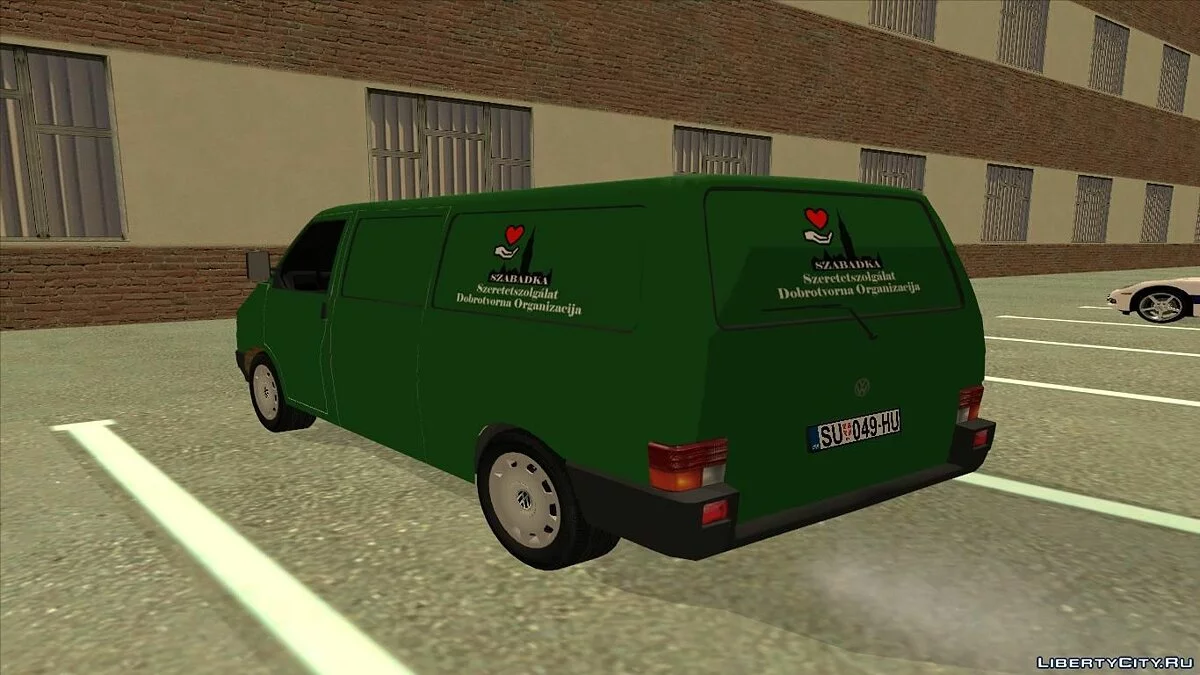 Volkswagen T4 Szabadkai Szeretetszolgálat / GTA San Andreas
