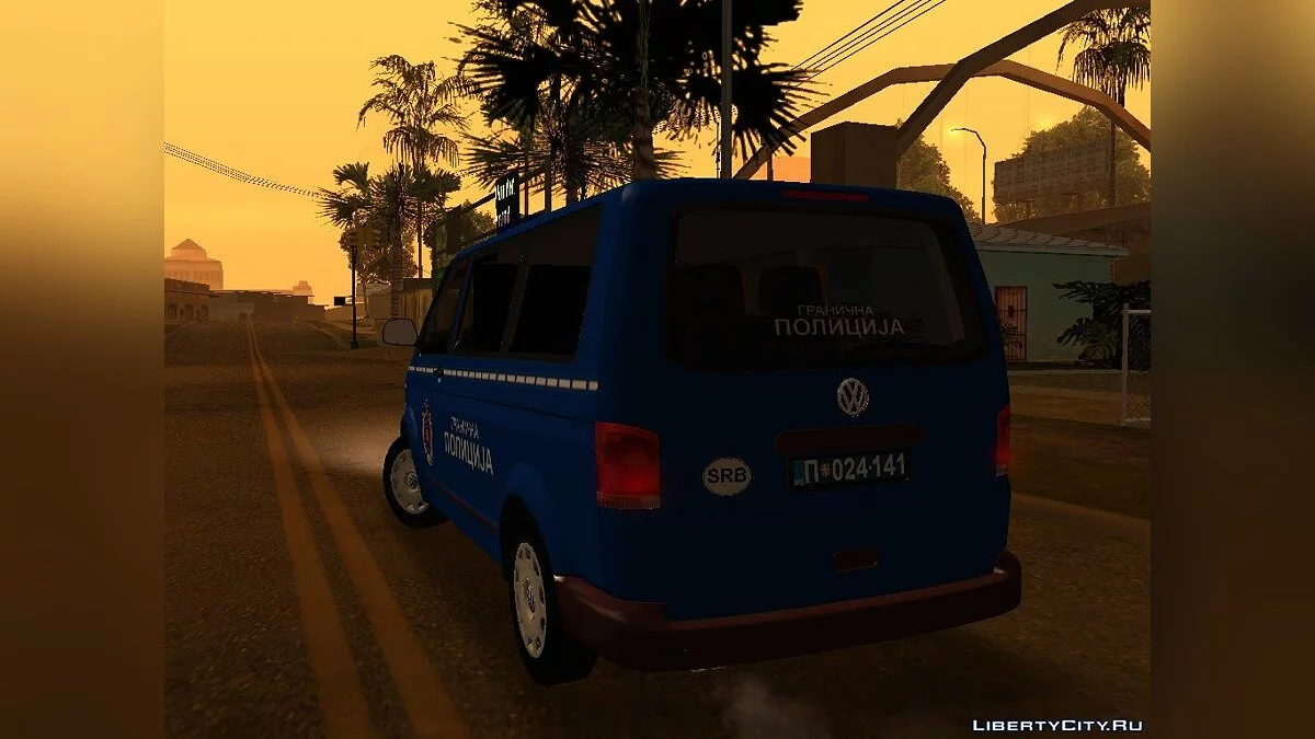 Volkswagen T5 Granicna Policija / GTA San Andreas