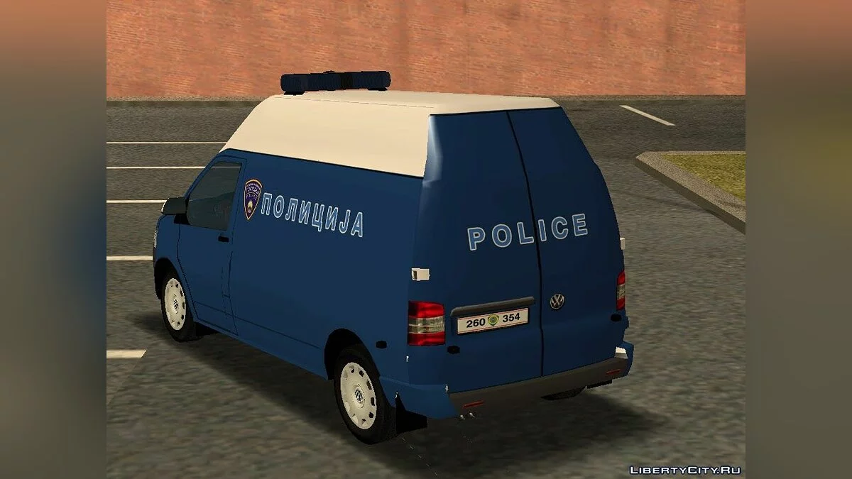 Volkswagen T5 Policija Makedonije / GTA San Andreas
