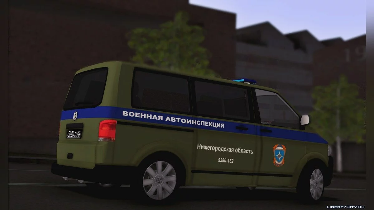 Volkswagen Transporter ВАИ / GTA San Andreas