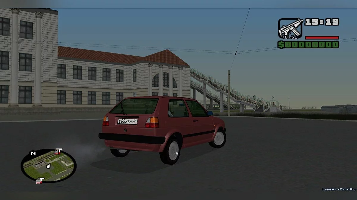 Volkswagen Golf Mk2 EU-Spec / GTA San Andreas