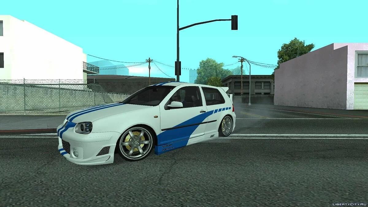 1999 Volkswagen Golf Mk4 / GTA San Andreas