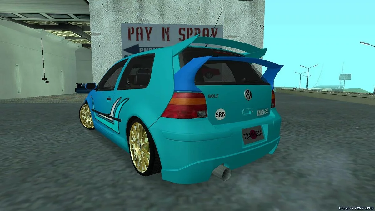 1999 Volkswagen Golf Mk4 / GTA San Andreas