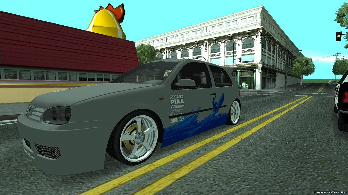 1999 Volkswagen Golf Mk4 / GTA San Andreas
