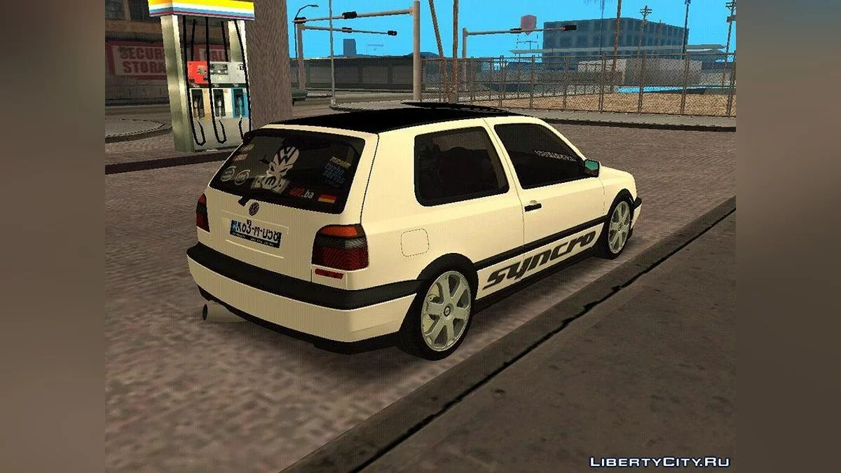 Volkswagen Golf 3 ABT VR6 Turbo Syncro / GTA San Andreas