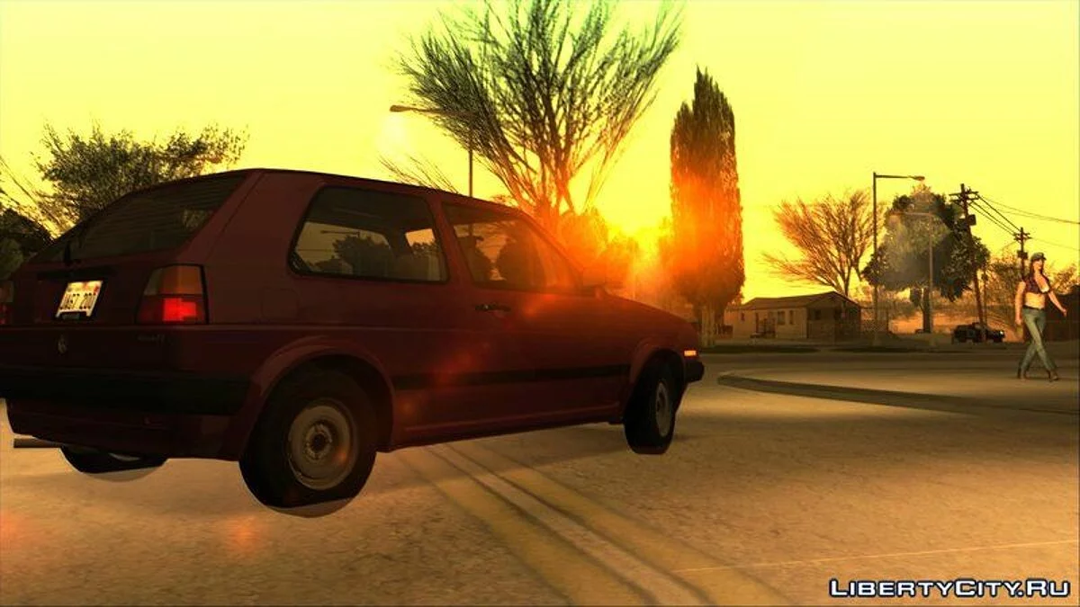 Volkswagen Golf Mk2 (US-Spec) / GTA San Andreas
