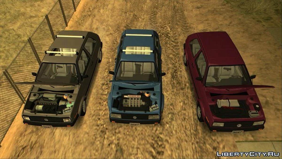 Volkswagen Golf Mk2 (US-Spec) / GTA San Andreas