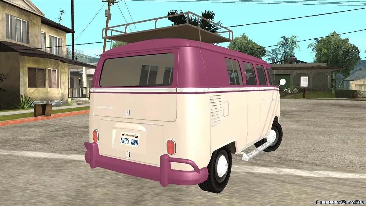 Volkswagen Transporter T1 Camper - дом на колёсах / GTA San Andreas