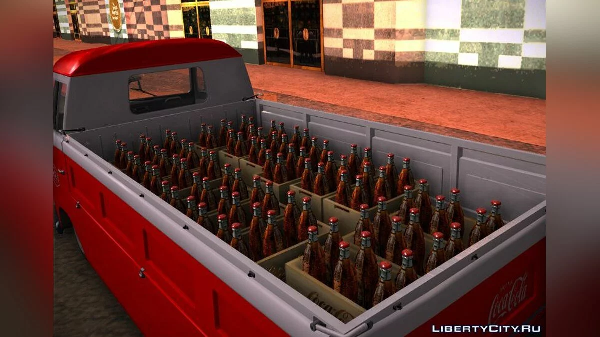Volkswagen Type 2 1958 - Пикап Кока-кола / GTA San Andreas