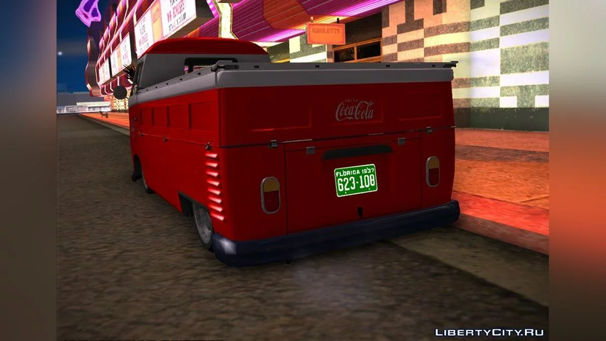 Volkswagen Type 2 1958 - Пикап Кока-кола / GTA San Andreas