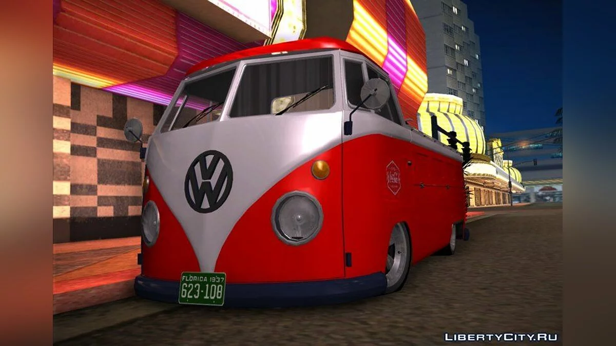 Volkswagen Type 2 1958 - Пикап Кока-кола / GTA San Andreas