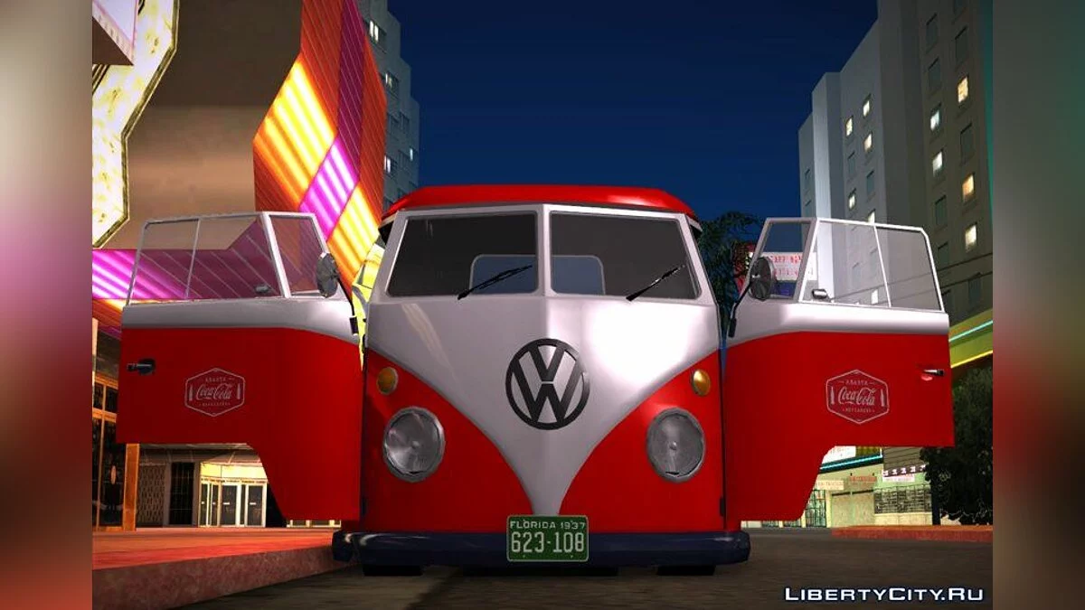 Volkswagen Type 2 1958 - Пикап Кока-кола / GTA San Andreas
