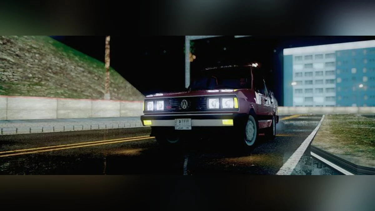 Volkswagen Passat Pointer LSE Iraque V2 1984 / GTA San Andreas