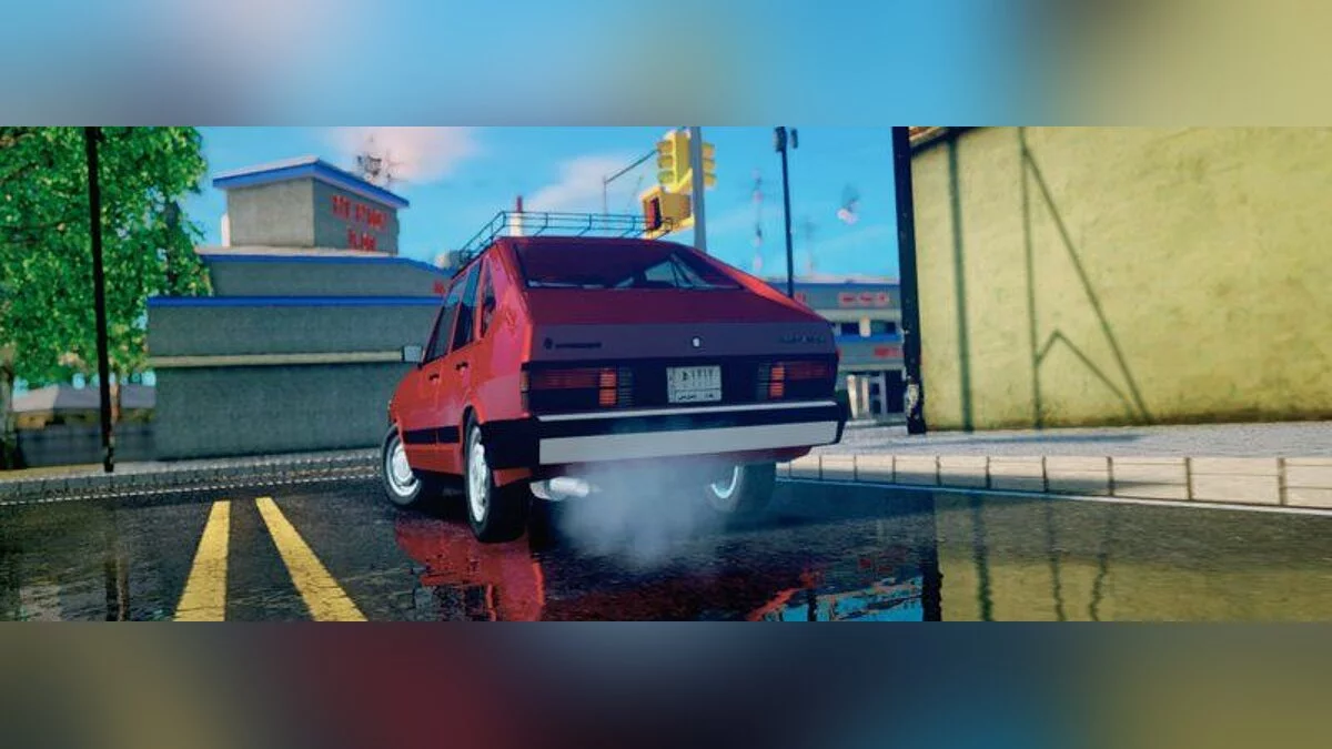Volkswagen Passat Pointer LSE Iraque V2 1984 / GTA San Andreas