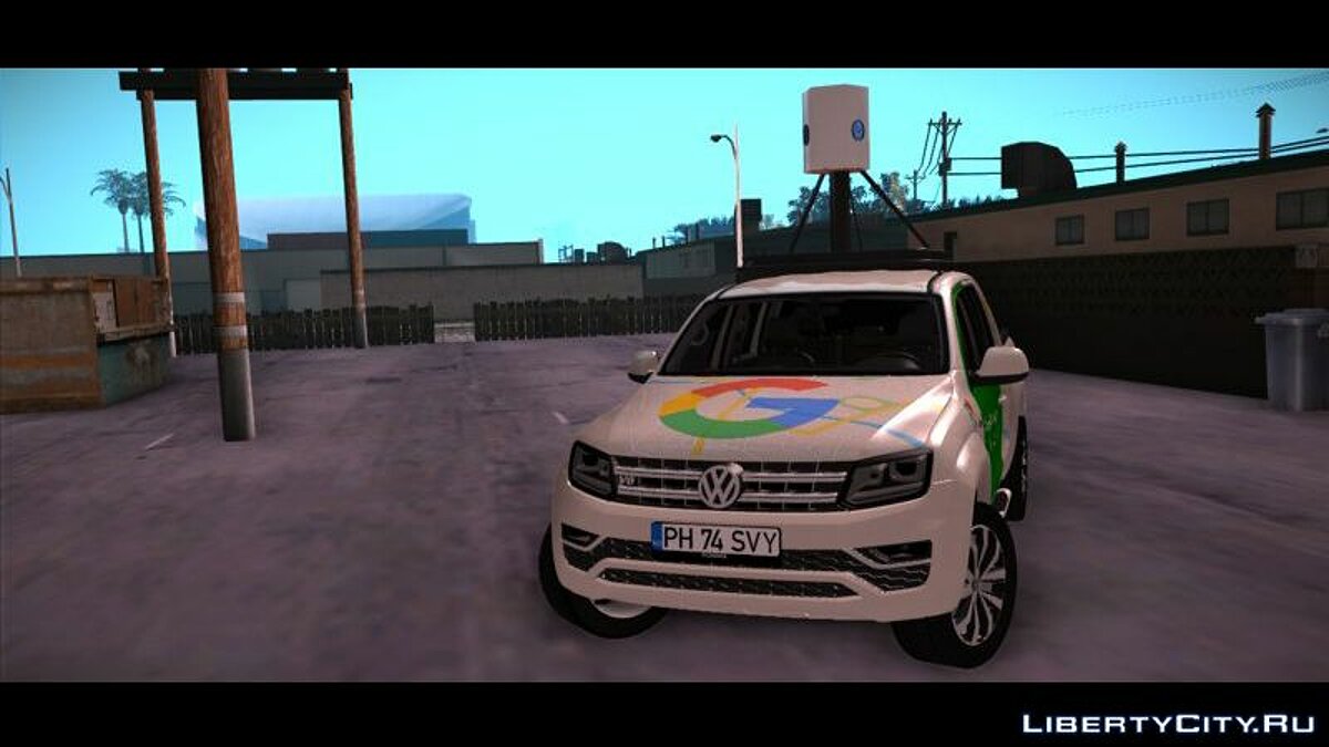 Скачать 2018 Volkswagen Amarok V6 - Google Street View для GTA San Andreas