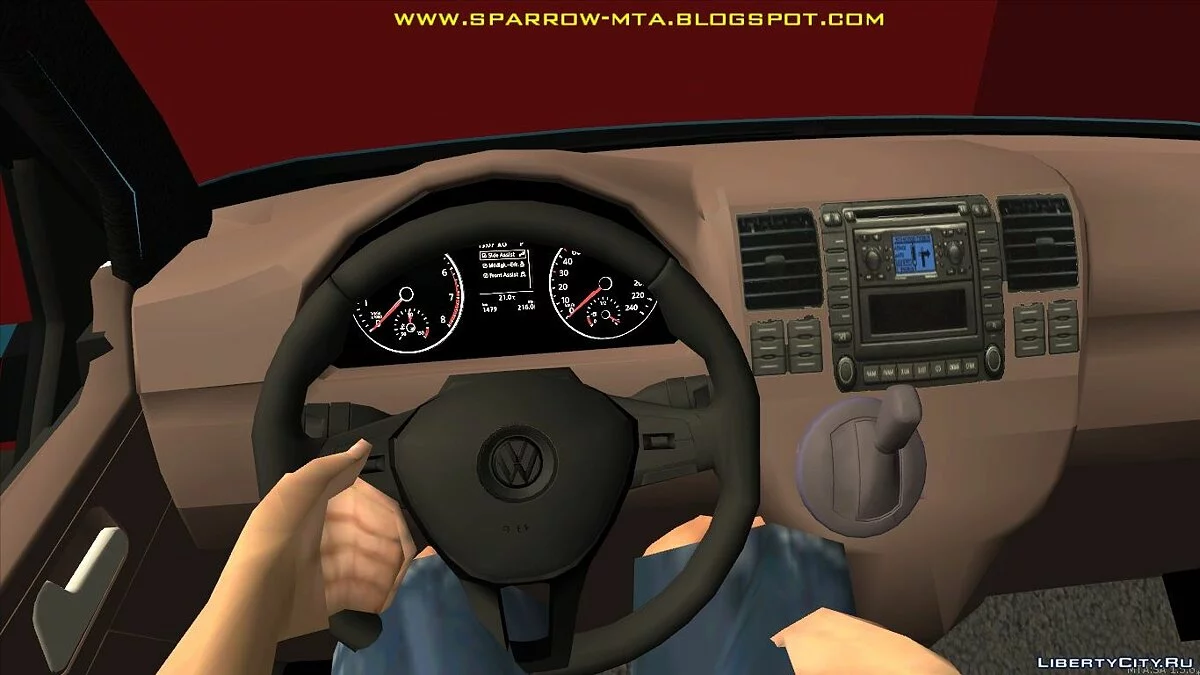 Volkswagen T6 для MTA SA / GTA San Andreas