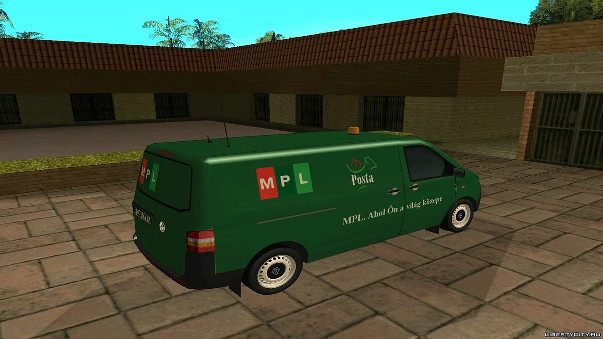 Volkswagen Transporter 5 Magyar Posta / GTA San Andreas