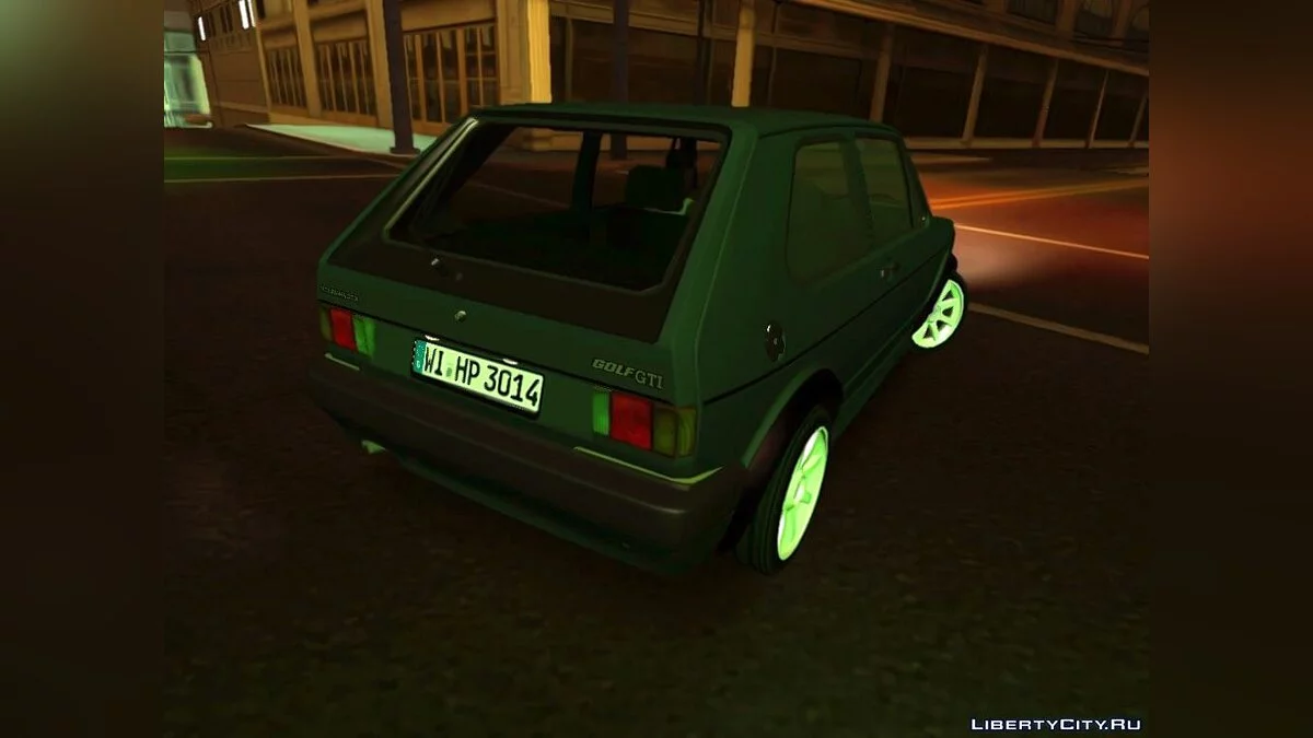 Volkswagen Golf Mk1 GTI / GTA San Andreas
