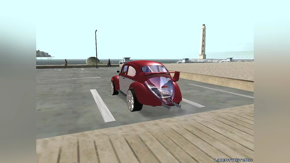 Volkswagen Fusca / Beetle Engine V10 Viper / GTA San Andreas