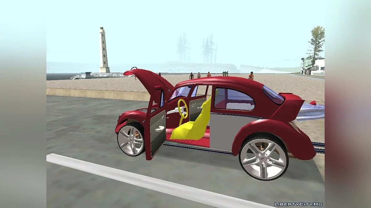 Volkswagen Fusca / Beetle Engine V10 Viper / GTA San Andreas