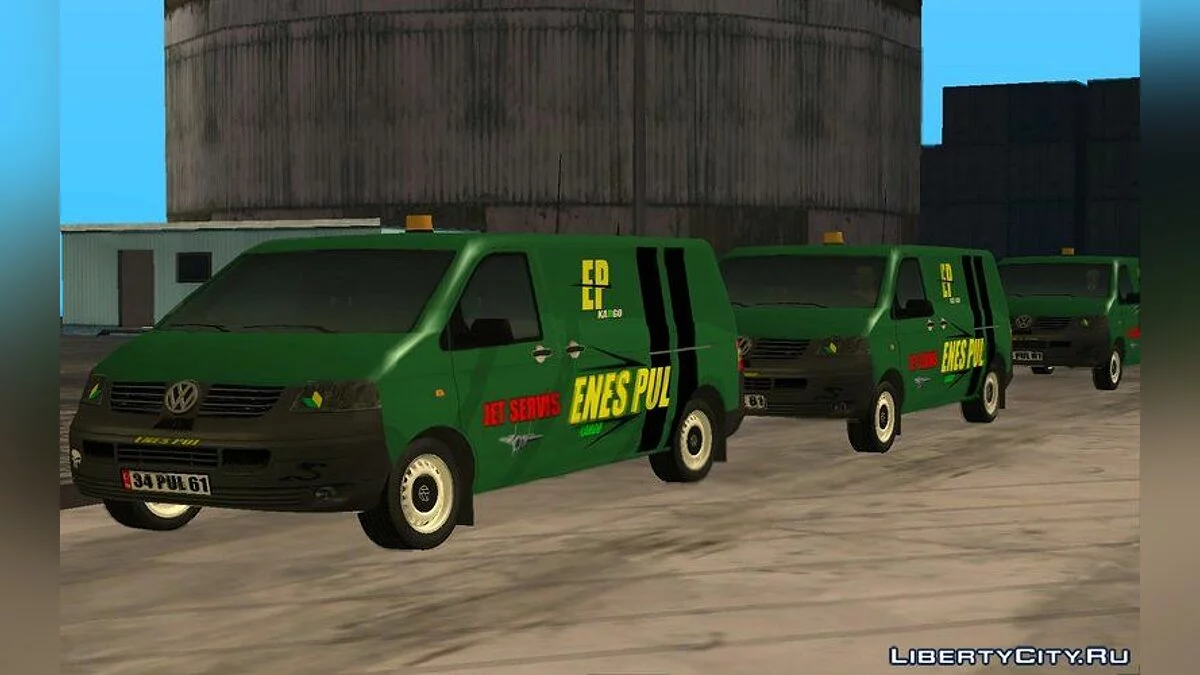 Volkswagen Transporter EP Kargo / GTA San Andreas