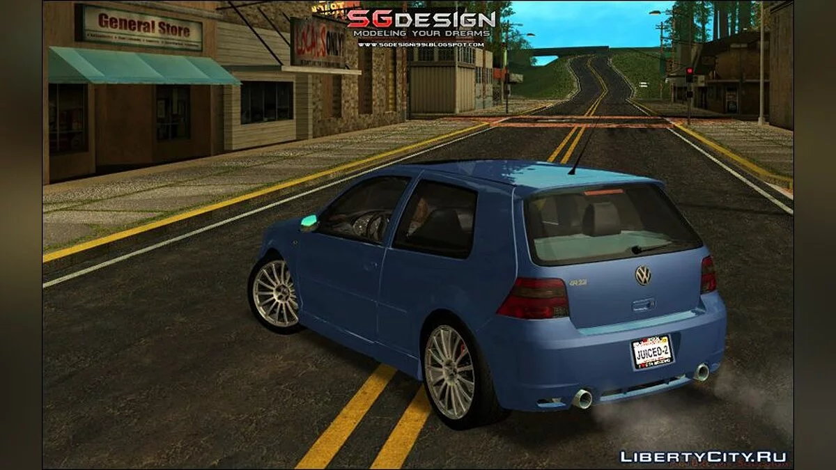 J2 : VW GOLF R32 - Stock / GTA San Andreas