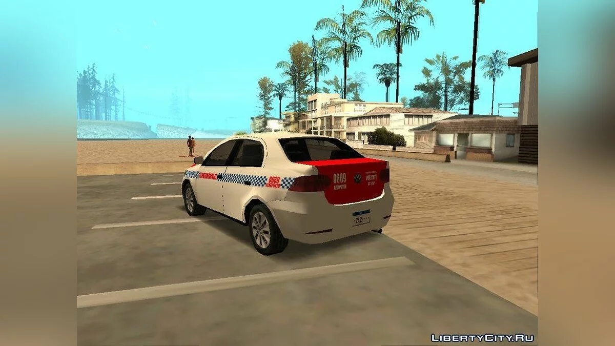 Volkswagen Voyage G6 Taxi Florianopolis / GTA San Andreas