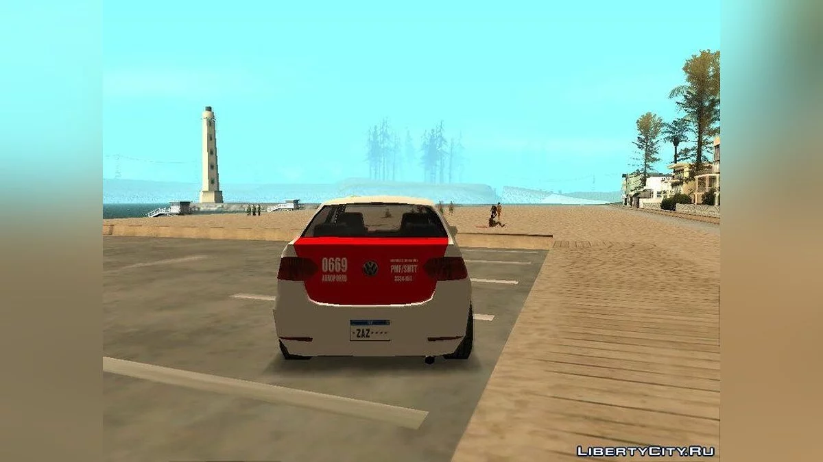 Volkswagen Voyage G6 Taxi Florianopolis / GTA San Andreas