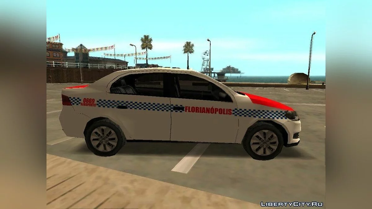Volkswagen Voyage G6 Taxi Florianopolis / GTA San Andreas