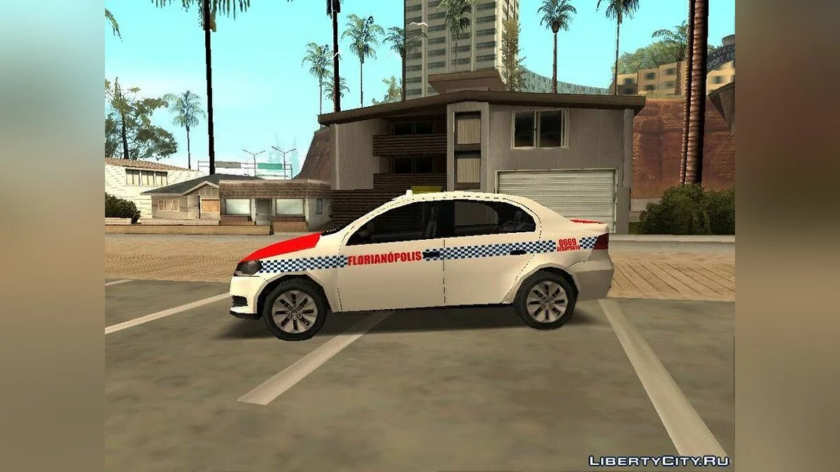 Volkswagen Voyage G6 Taxi Florianopolis / GTA San Andreas