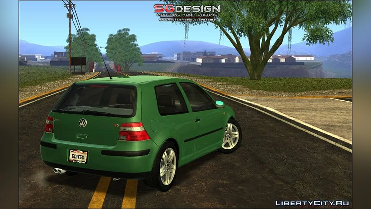VW GOLF V5 - Stock / GTA San Andreas