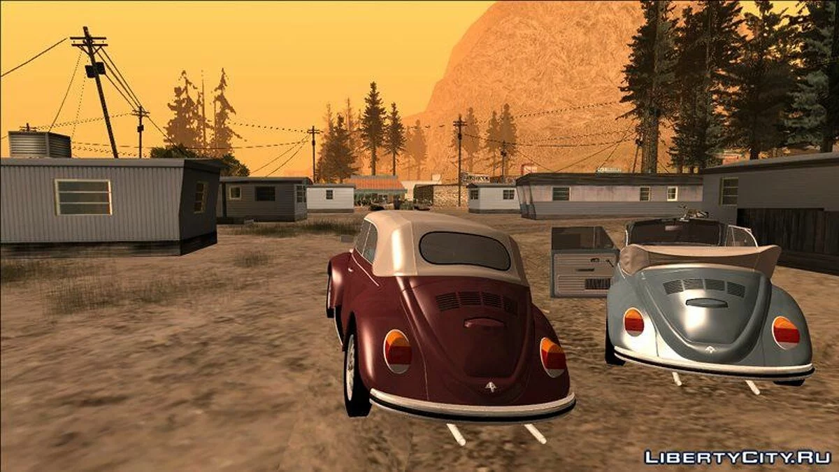 VW Fusca 75 Conversivel / GTA San Andreas