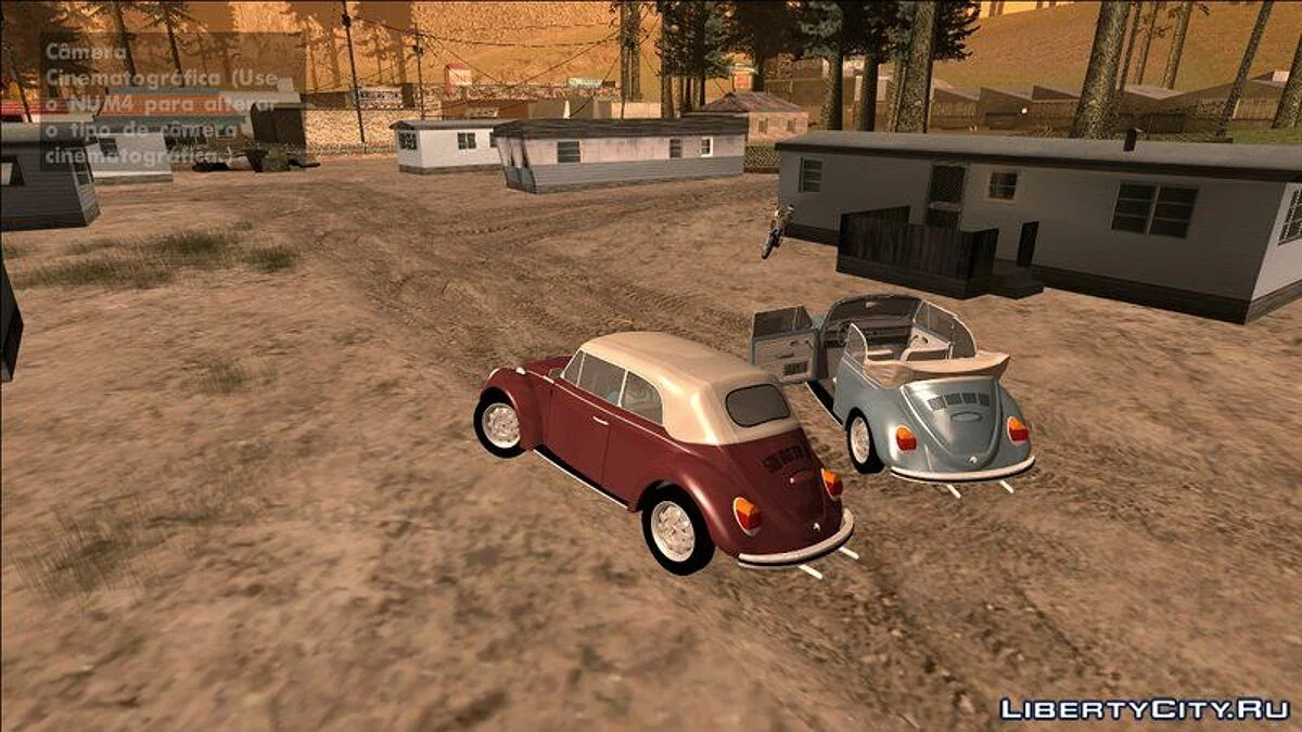 VW Fusca 75 Conversivel / GTA San Andreas