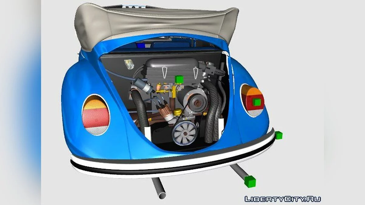 VW Fusca 75 Conversivel / GTA San Andreas