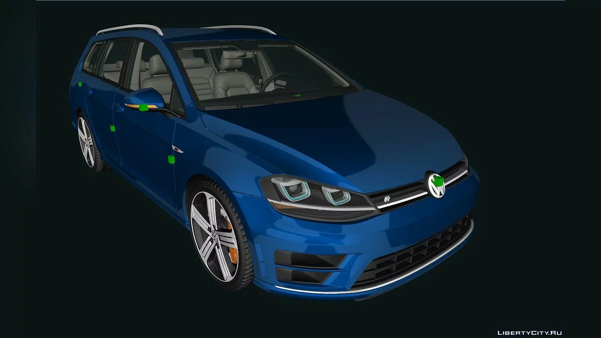 Volkswagen golf variant 2017 R / GTA San Andreas