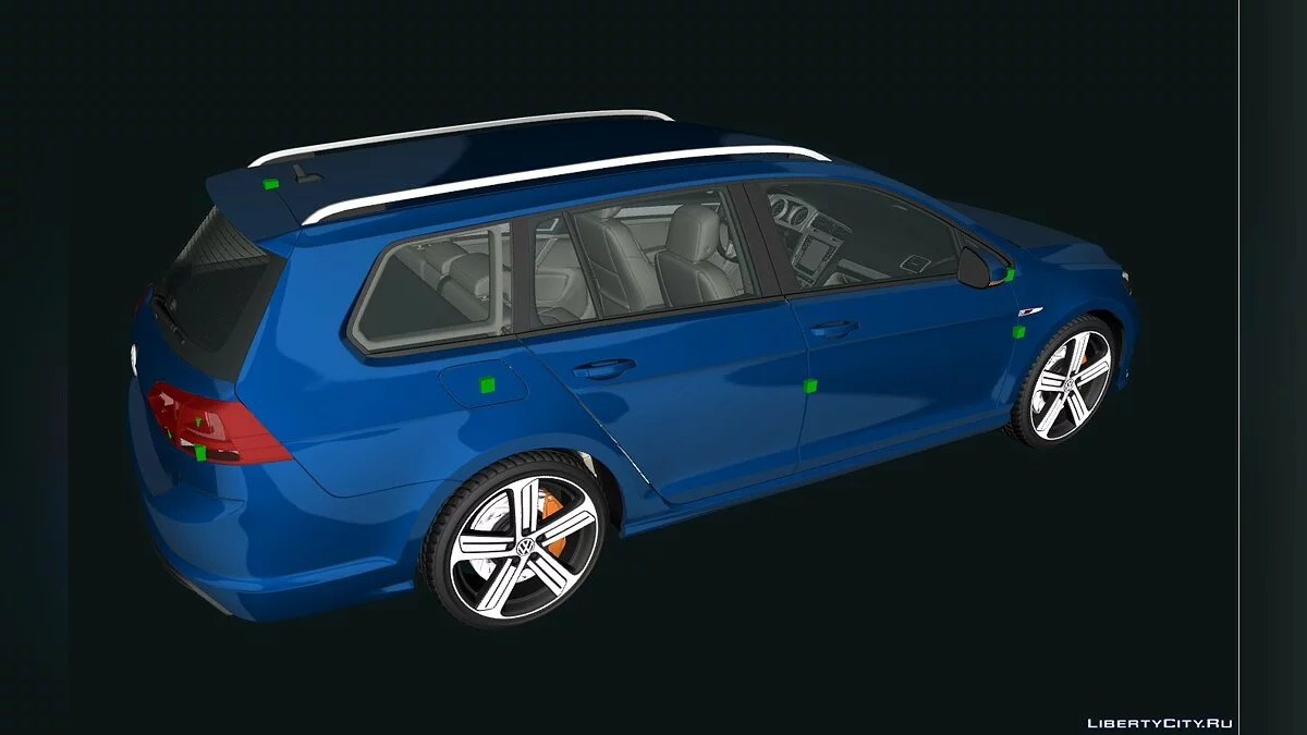Volkswagen golf variant 2017 R / GTA San Andreas