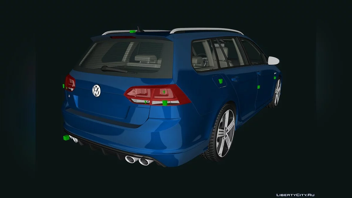 Volkswagen golf variant 2017 R / GTA San Andreas