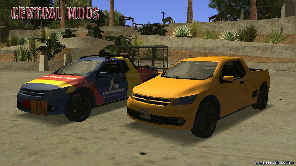 Скачать Volkswagen Saveiro G5 для GTA San Andreas