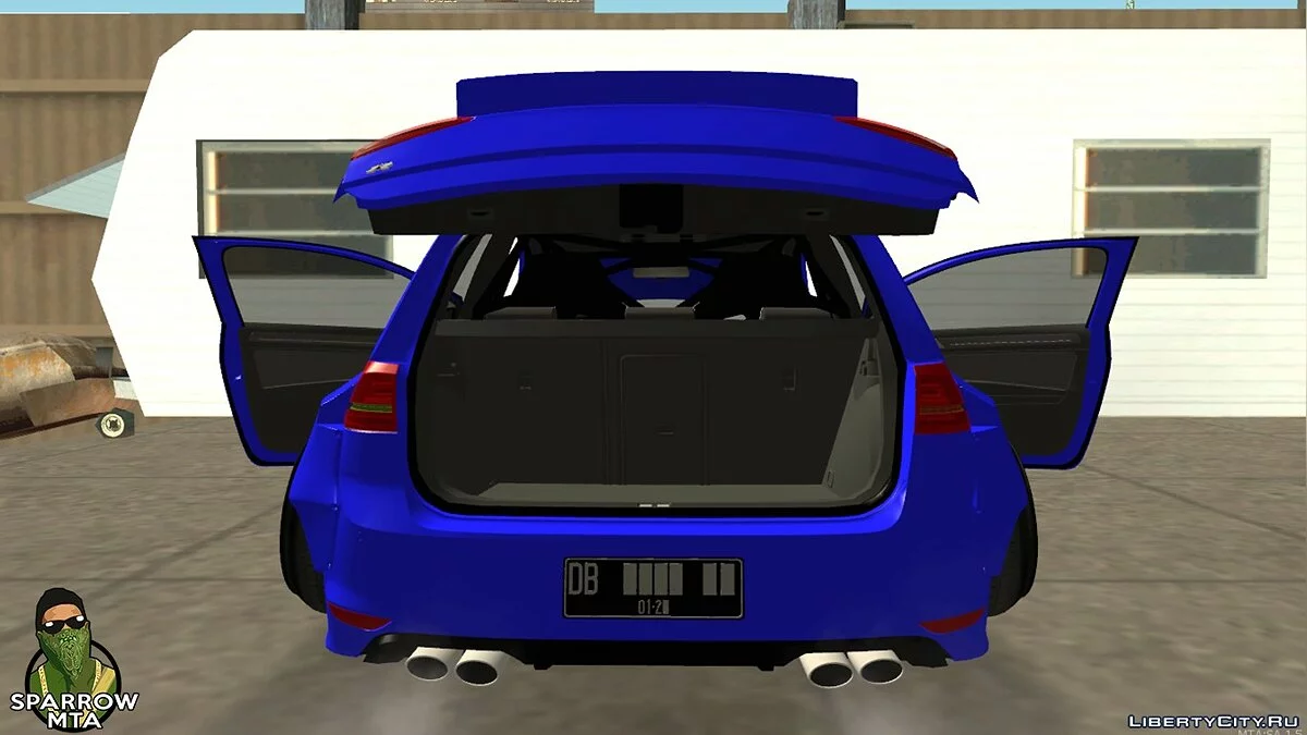 Volkswagen golf r pandem / GTA San Andreas